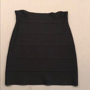 BCBG tight black skirt